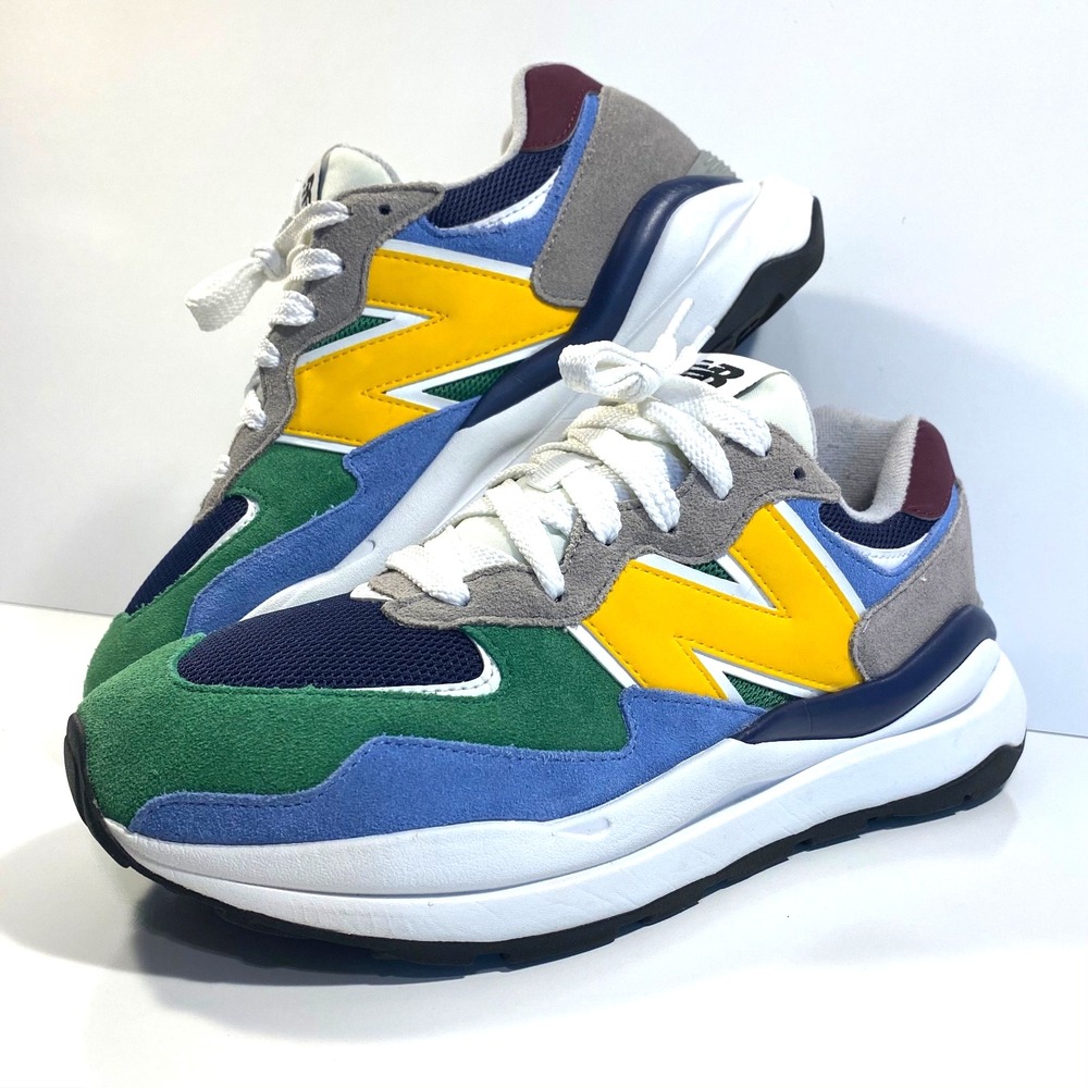 Dahood Hub x New Balance 5740 Mens Sz 8.5 Da Special Pack - Green/Yellow/Multi